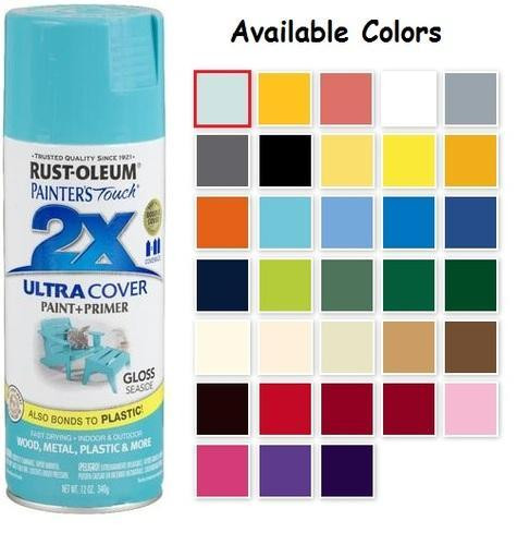 Rustoleum Paints 2x Colors