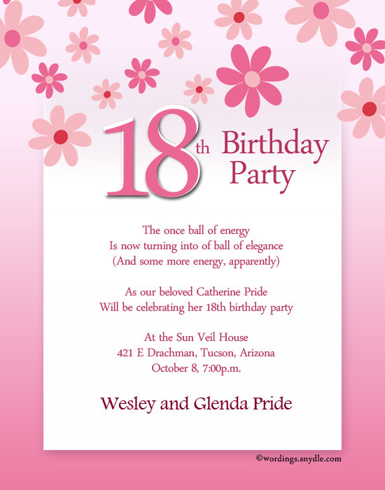 18 Birthday Quotes
 18th Birthday Invitation Quotes s ebookzdb