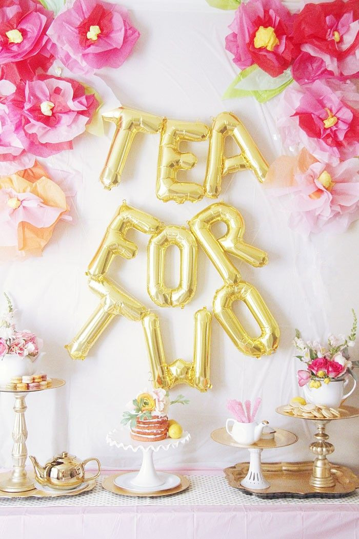 2 Year Old Birthday Party
 Tea for 2 Birthday Party Ideas