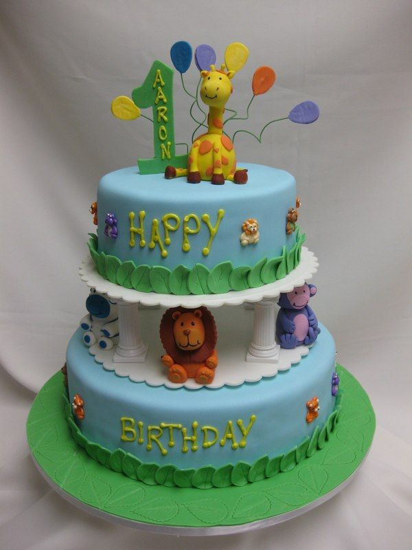 Animals Birthday Cake
 Cake Ideas Animal Cakes Zoo Animals Parties Ideas