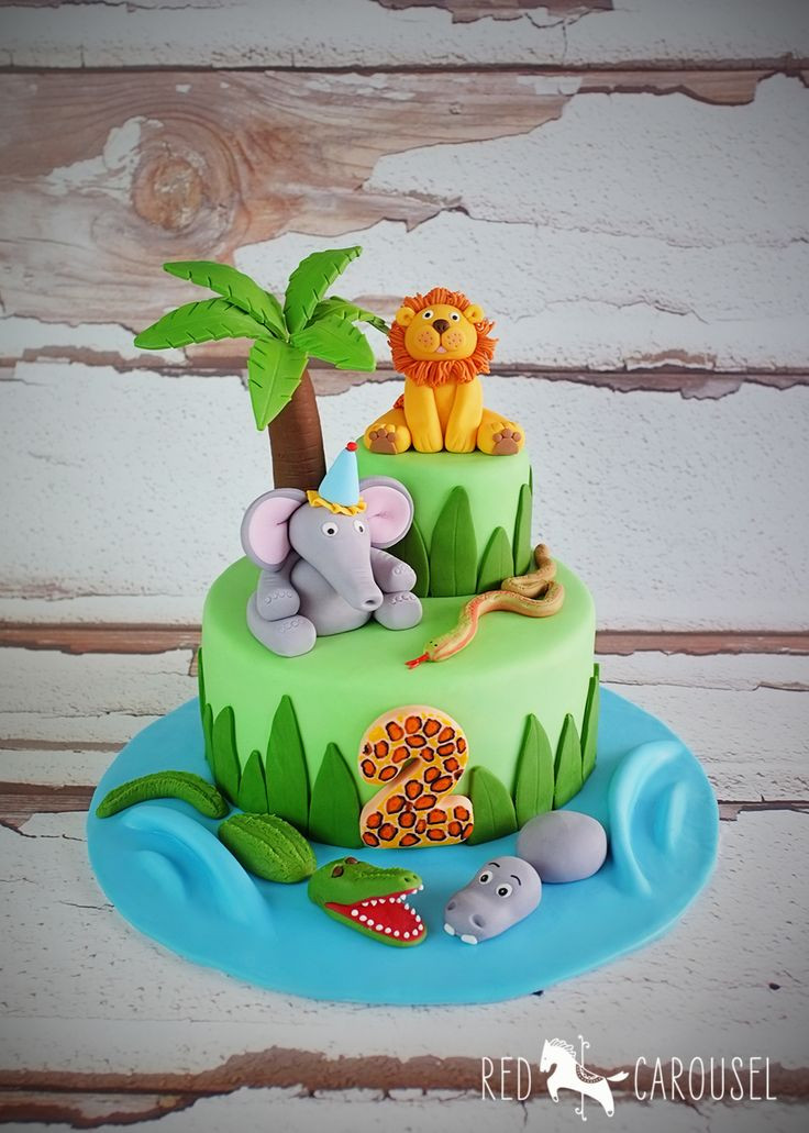 Animals Birthday Cake
 25 best ideas about Animal Birthday Cakes on Pinterest