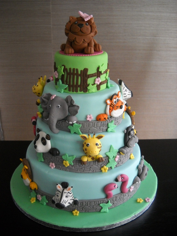 Animals Birthday Cake
 Animal Cakes Rozzies Cakes Birthday Cakes