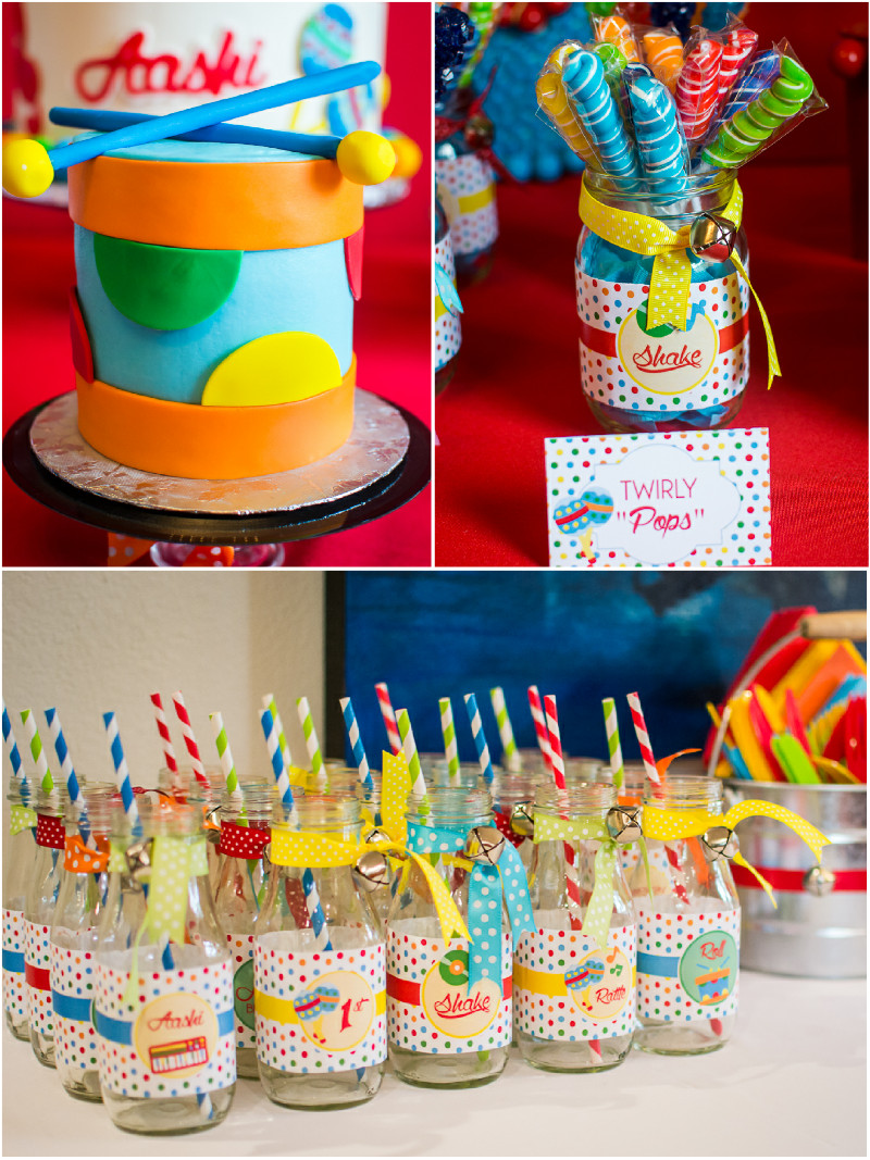 Birthday Party Ideas
 Baby Jam A Music Inspired 1st Birthday Party