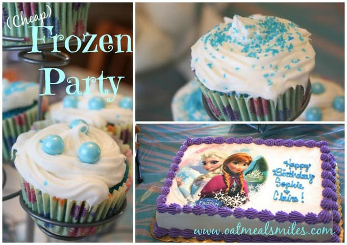 Cheap Birthday Cake
 Frozen birthday party ideas