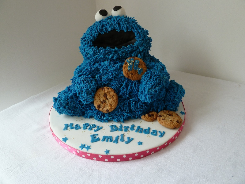 Cookie Monster Birthday Cake
 Cookie Monster Cakes – Decoration Ideas