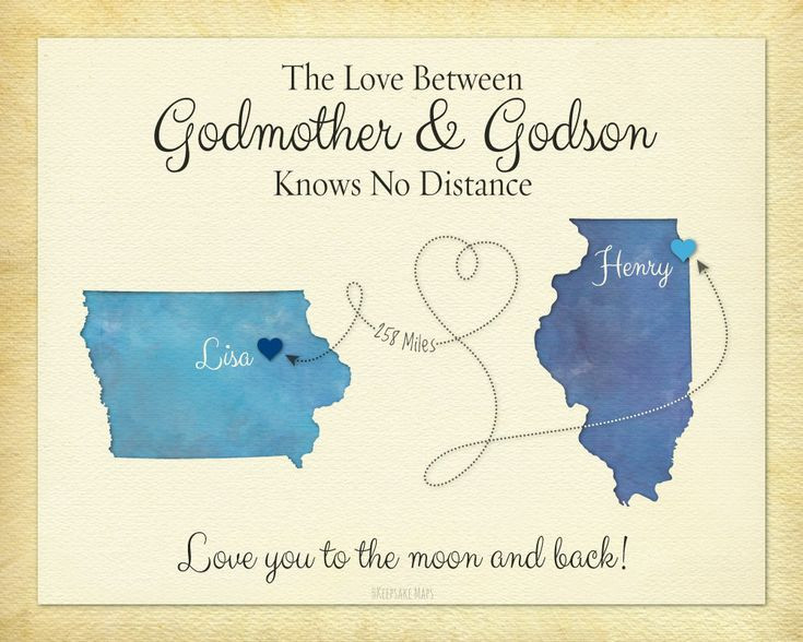 Godmother Birthday Gifts
 Godmother Gift Godson Gift Long Distance Gift