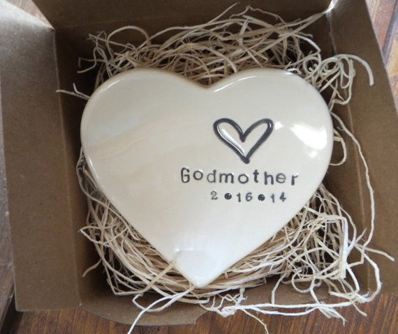 Godmother Birthday Gifts
 Godmother Gift ring dish wedding ring holder by