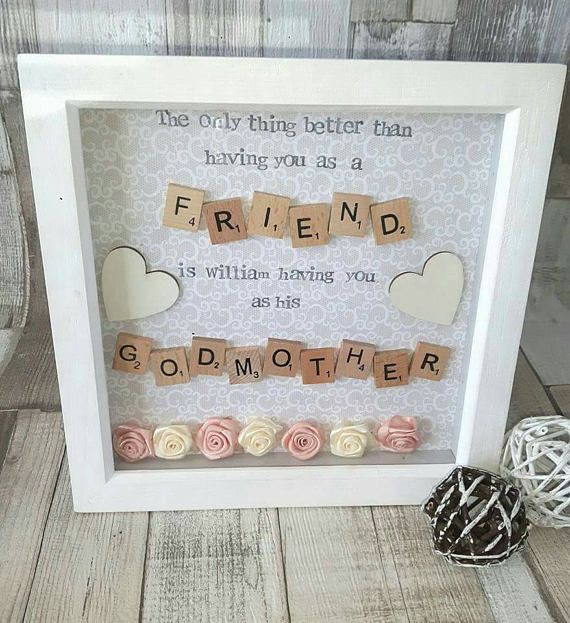 Godmother Birthday Gifts
 Godmother Frame Gift For Godparents Christening Gifts