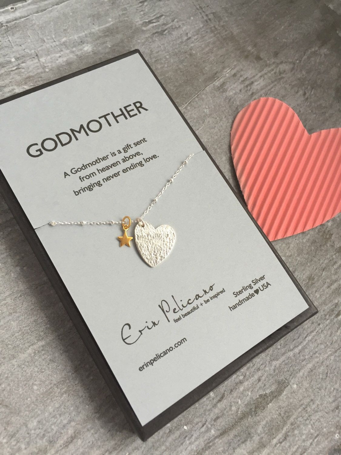 Godmother Birthday Gifts
 Godmother Necklace Will You Be My Godmother Gift Baptism