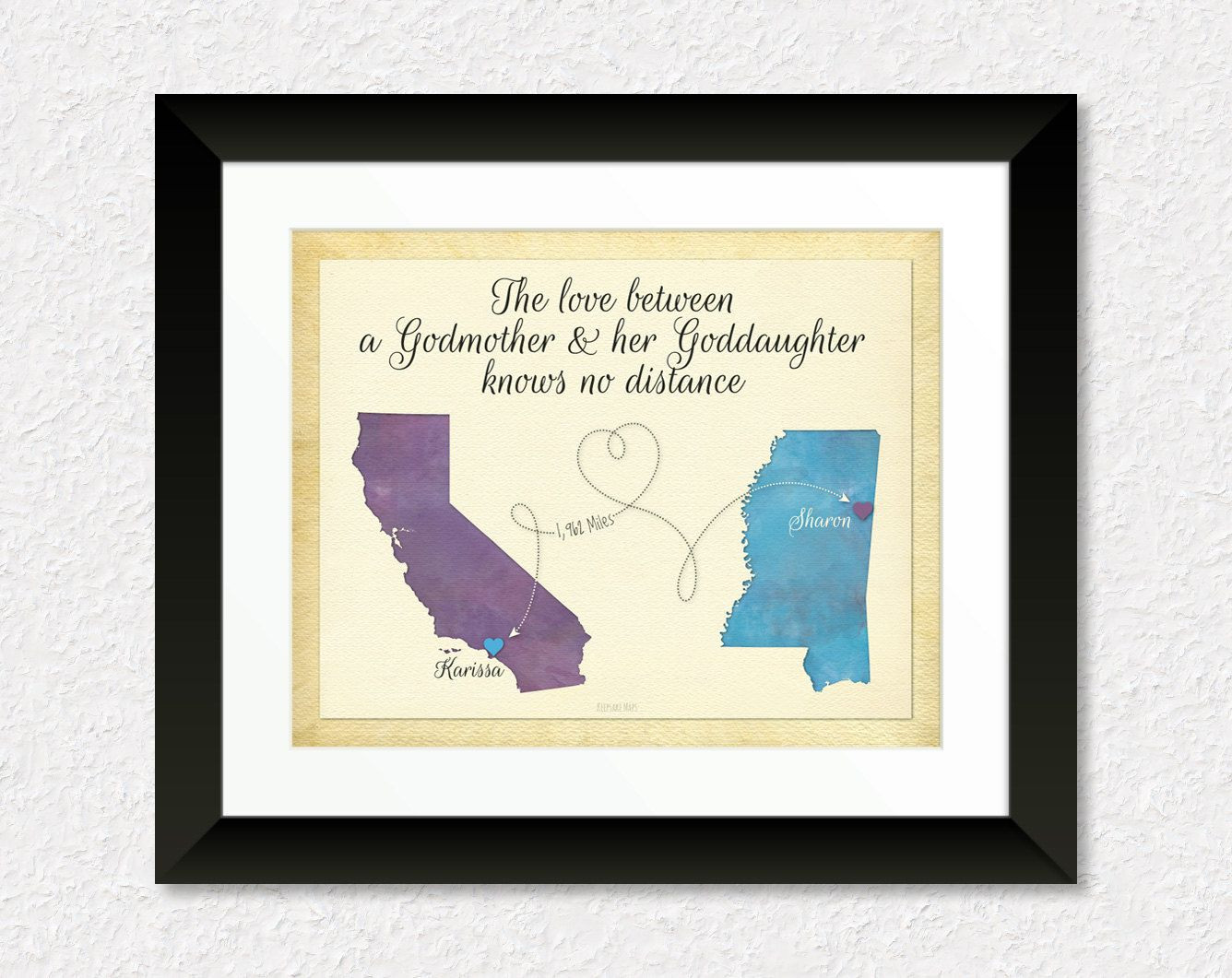 Godmother Birthday Gifts
 Godmother Gift Goddaughter Gift Long Distance Gift