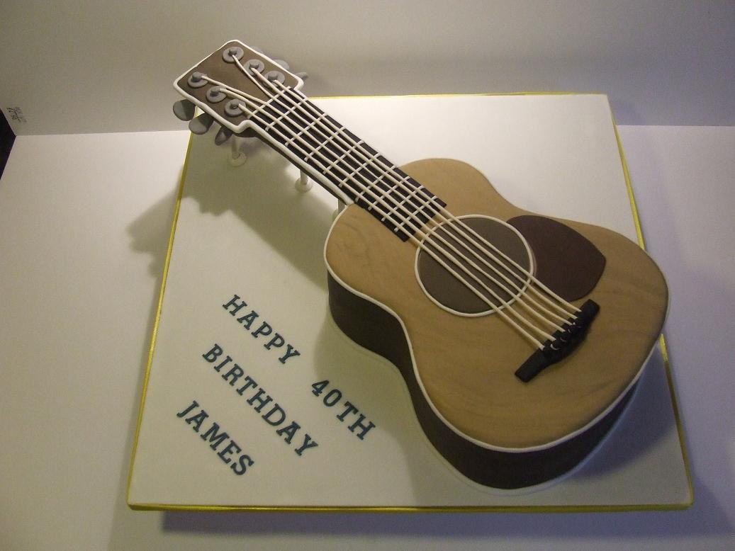 Guitar Birthday Cake
 Occasion Cakes