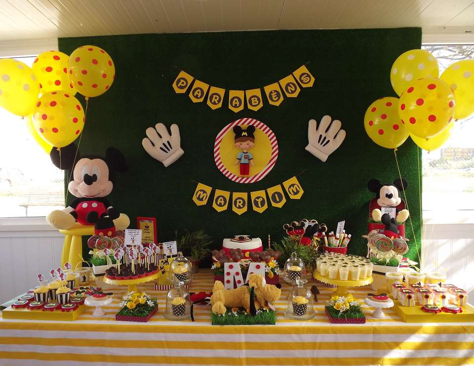Mickey Mouse 1st Birthday Decorations
 Mickey Mouse Birthday "Mickey Mouse Party"