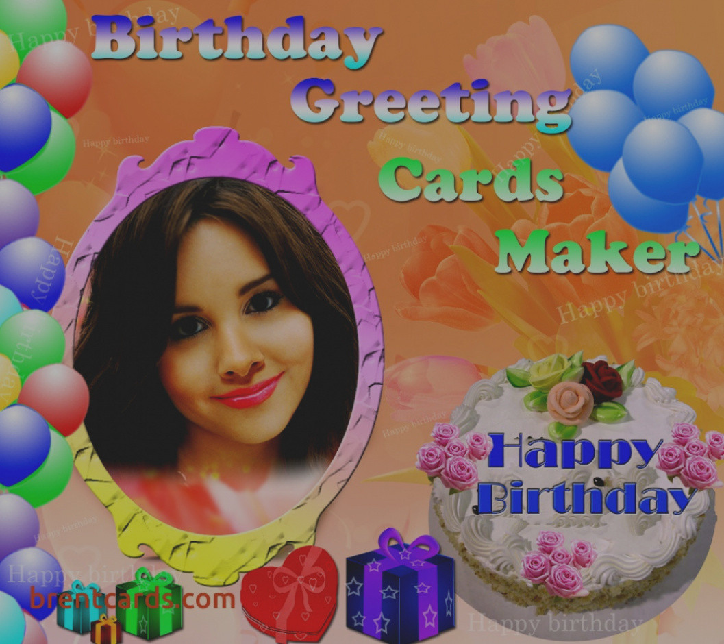 Online Birthday Card Maker
 Make line Greeting Cards Free Card Maker