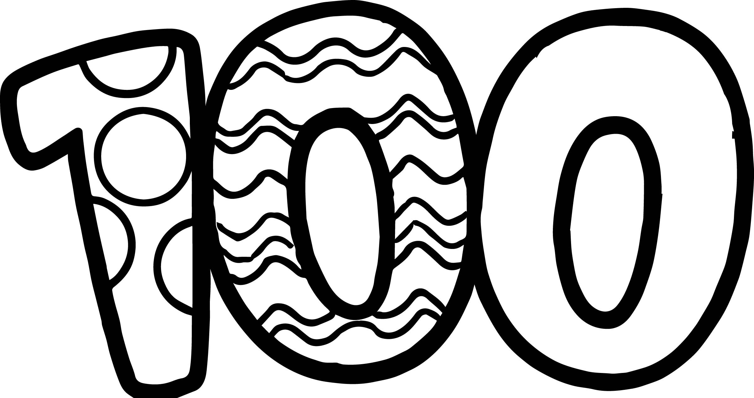 100 Days Coloring Pages
 100 Days School Number Coloring Page