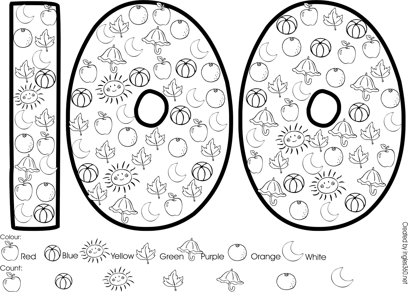 100 Days Coloring Pages
 Teach the Children Well Other Topics