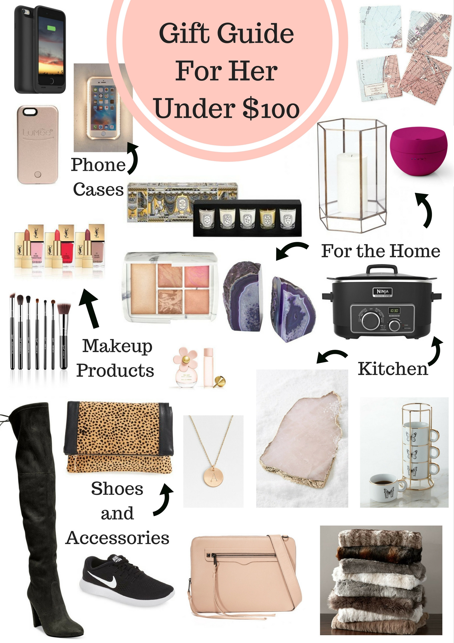 Best ideas about $100 Gift Ideas
. Save or Pin Gift Ideas For Her Under $100 Now.