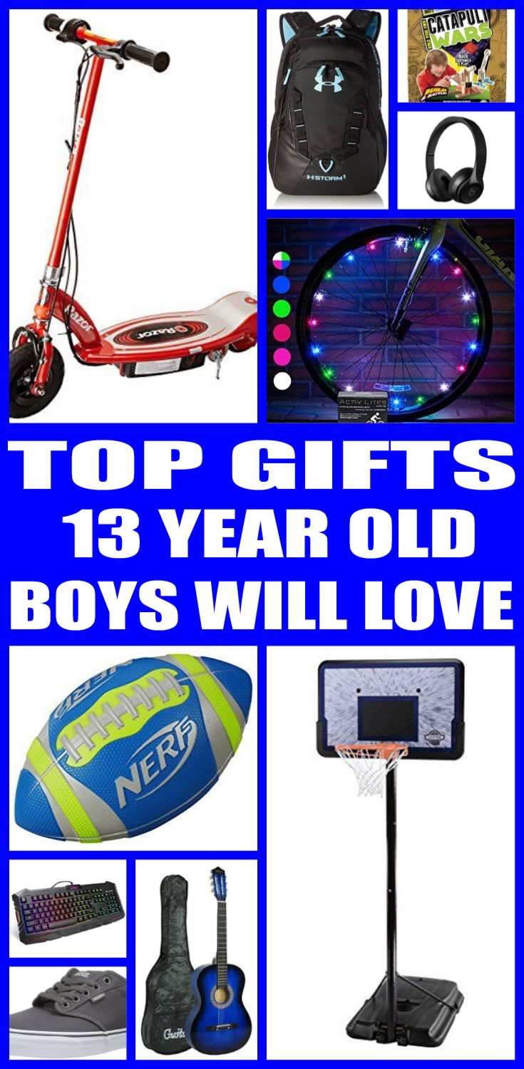 13 Year Old Birthday Gift Ideas
 Best Gifts for 13 Year Old Boys