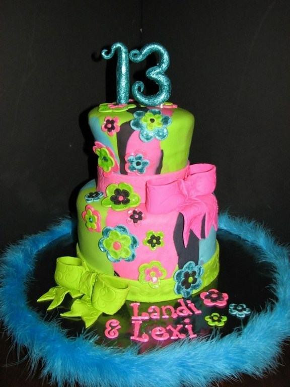 13 Years Old Birthday Cake
 13 Year Old Girl Birthday Cake