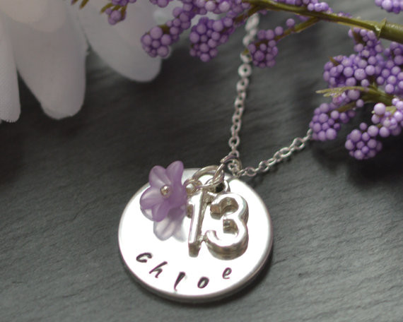 13Th Birthday Gift Ideas For Daughter
 13th Birthday Gift Teenage Girl Jewelery Thirteen Jewellery