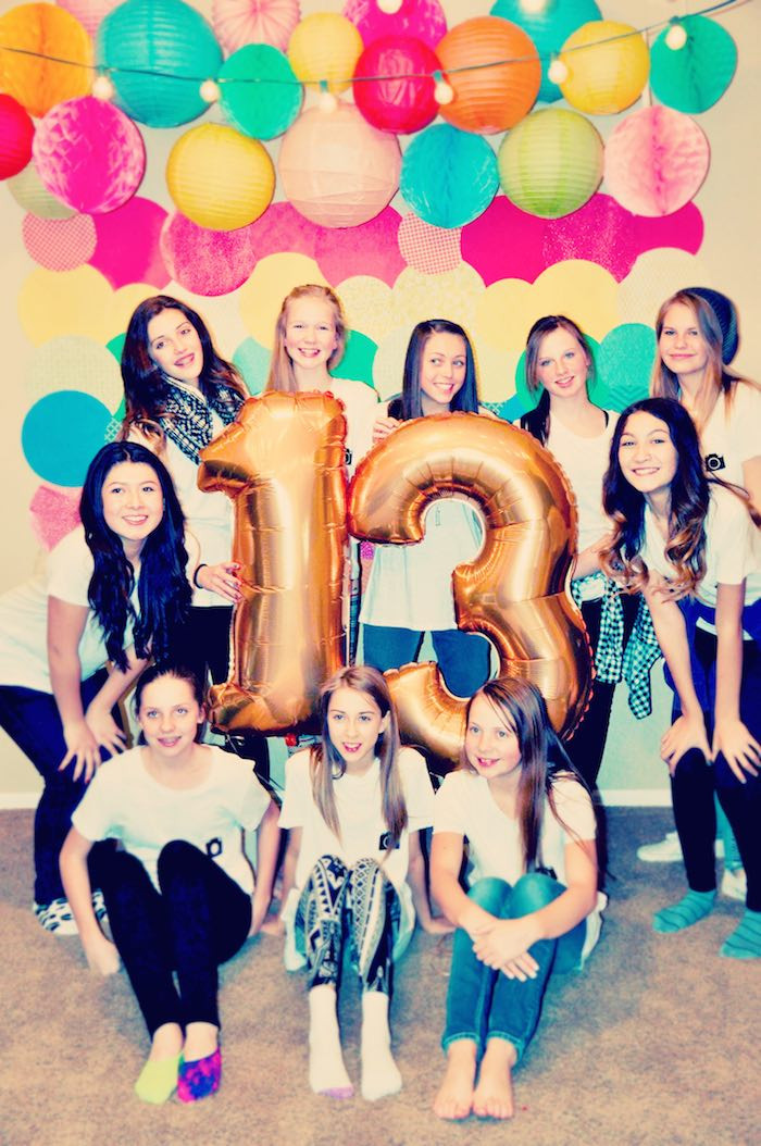 13th Birthday Party
 Kara s Party Ideas Glam Instagram Themed 13th Birthday