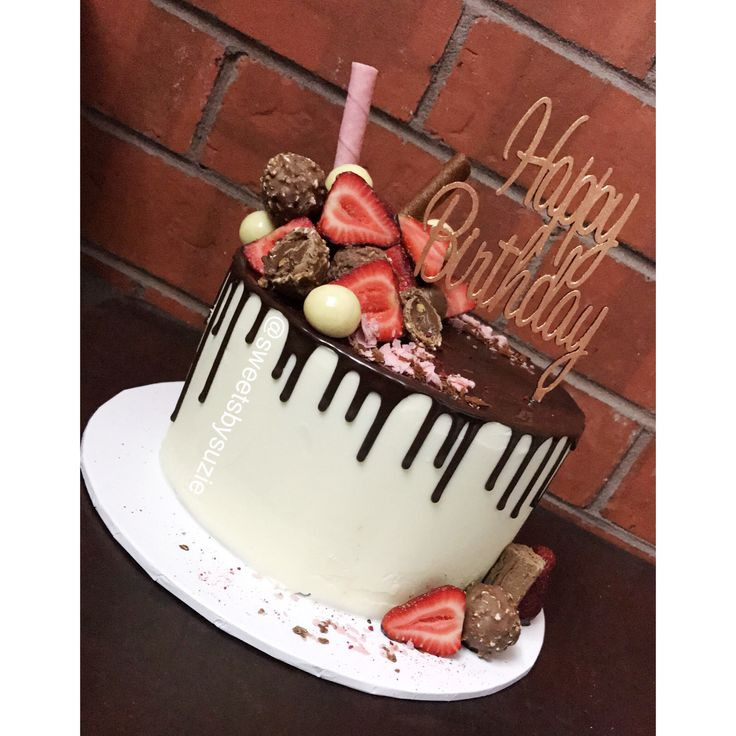 14th Birthday Cake
 Chocolate Drip 14th Birthday cake made by SweetsBySuzie in