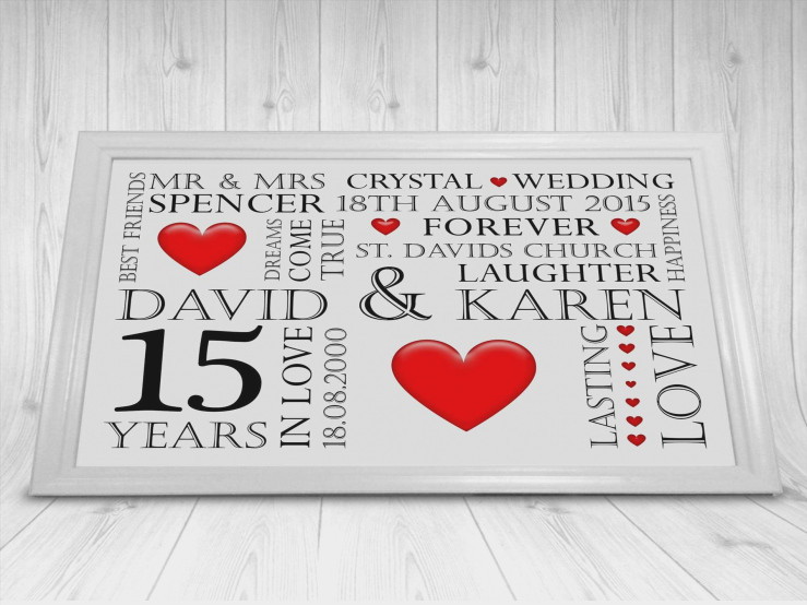 Best ideas about 15Th Anniversary Gift Ideas For Her
. Save or Pin 15th Anniversary Gift Ideas For Her Now.