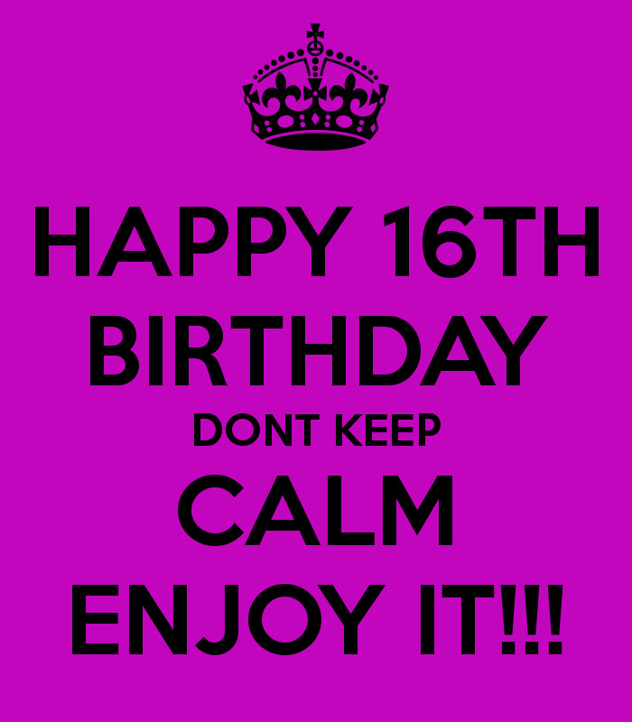 Best ideas about 16th Birthday Quotes
. Save or Pin For Boys 16th Birthday Quotes QuotesGram Now.