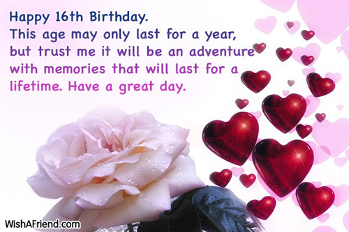 Best ideas about 16th Birthday Quotes
. Save or Pin 16th Birthday Quotes For Birthday QuotesGram Now.