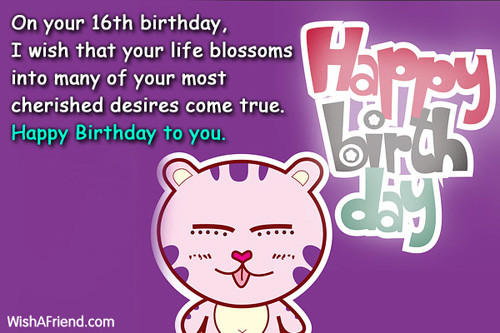 Best ideas about 16th Birthday Quotes
. Save or Pin 16th Birthday Quotes For Birthday QuotesGram Now.