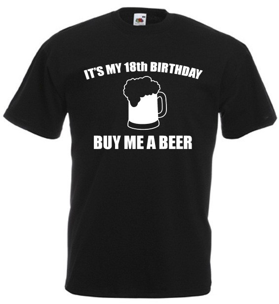 18th Birthday Gifts For Guys
 It’s My 18th Birthday T Shirt – Funny 18th Birthday Gift