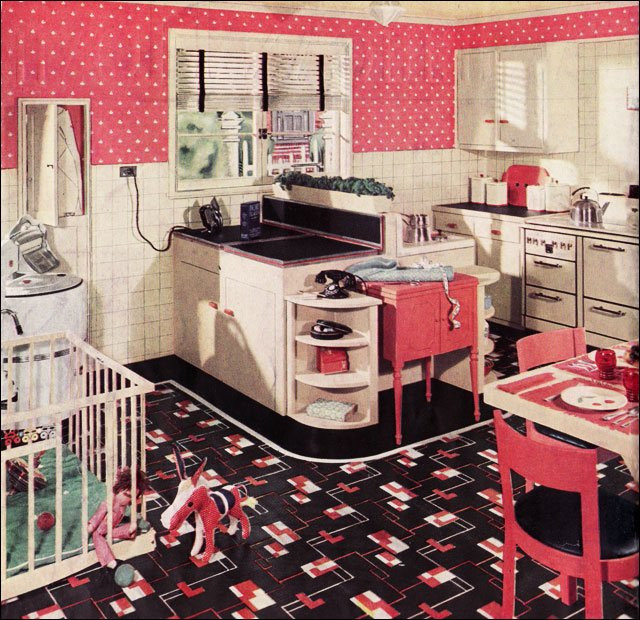 Best ideas about 1950S Kitchen Decorating
. Save or Pin Retro Kitchen Design Sets and Ideas Now.