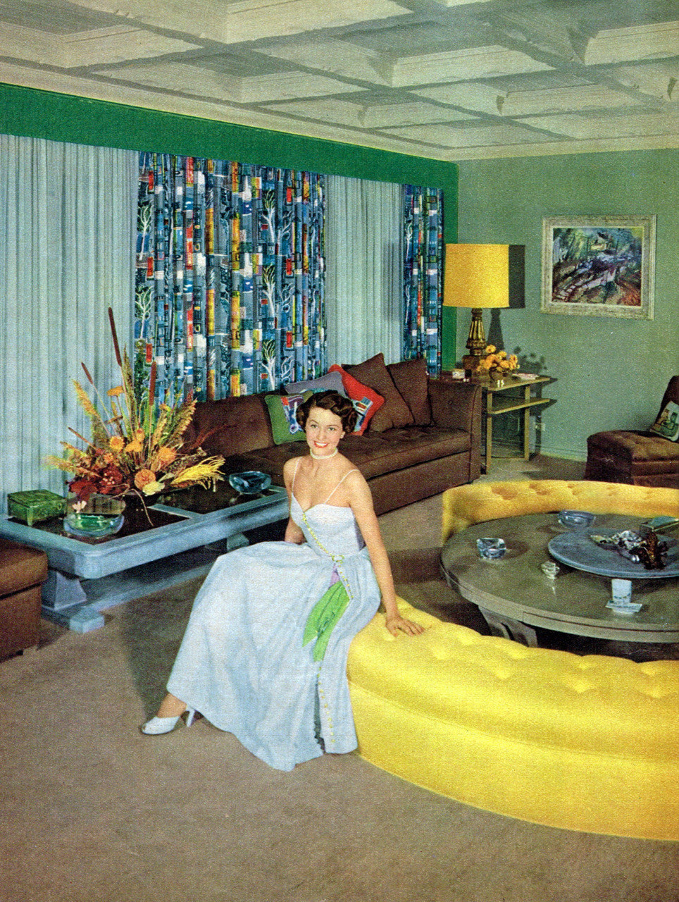 Best ideas about 1950S Living Room
. Save or Pin 1950s Unlimited dtxmcclain Cyd Charisse in her living Now.