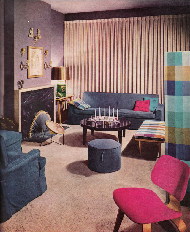 Best ideas about 1950S Living Room
. Save or Pin 1957 Lavender Living Room Vintage mid century 1950s Now.