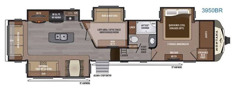 Best ideas about 2 Bedroom 5Th Wheel Floor Plans
. Save or Pin 2 Bedroom Fifth Wheel Floor Plans – Floor Matttroy Now.