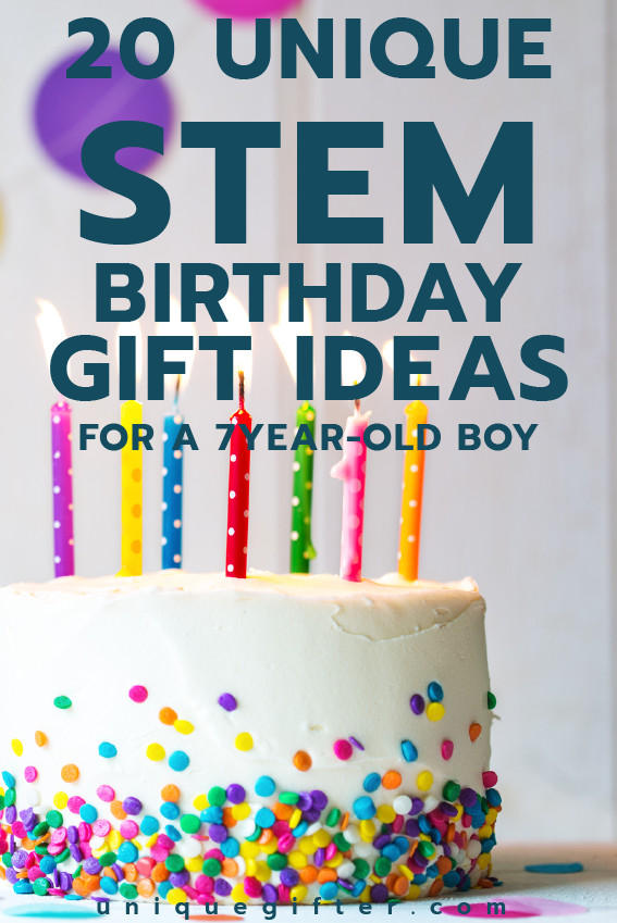 Best ideas about 20 Year Old Birthday Gift Ideas
. Save or Pin 20 STEM Birthday Gift Ideas for a 7 Year Old Boy Unique Now.