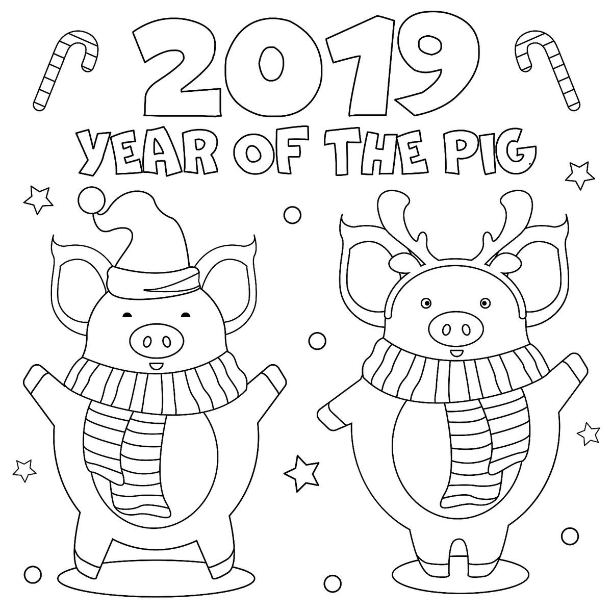 2019 Coloring Pages For Kids
 New Year & January Coloring Pages Printable Fun to Help