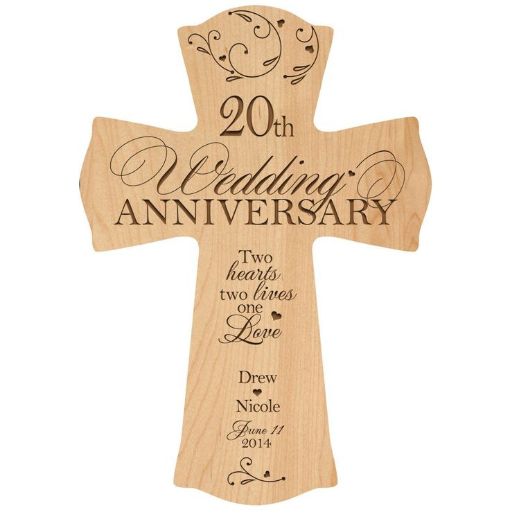 20Th Anniversary Gift Ideas For Her
 Personalized 20th Wedding Anniversary 20th Anniversary