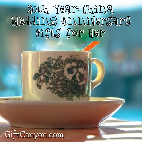20Th Anniversary Gift Ideas For Her
 20th Year China Wedding Anniversary Gifts for Her Gift