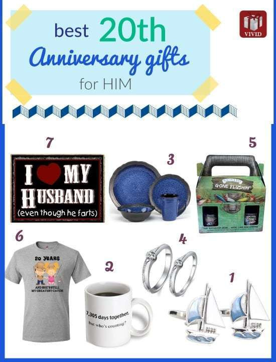 20Th Anniversary Gift Ideas For Her
 Unique 20th Anniversary Gifts for Him Vivid s