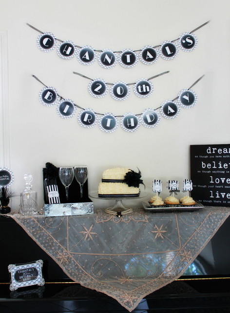 20th Birthday Decorations
 1920s Party Ideas Page 3 of 6 Paige s Party Ideas
