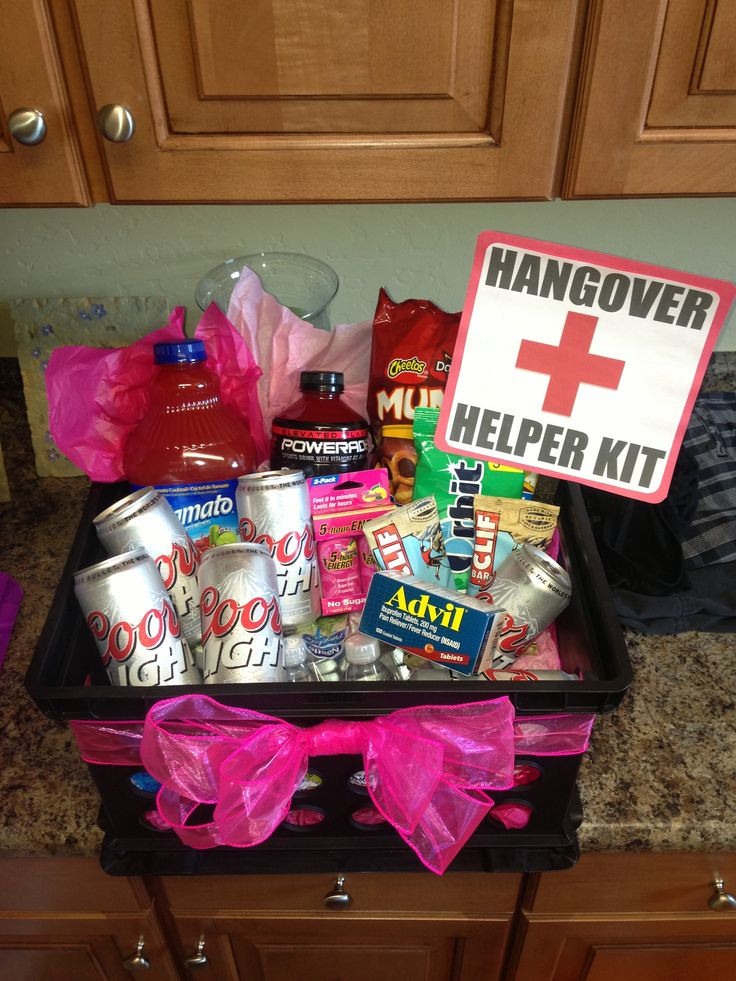 21St Birthday Gift Ideas For Best Friend
 21st Birthday Hangover Recovery Kit