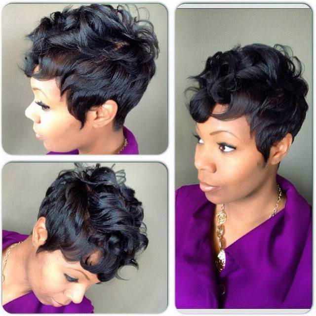 28 Piece Weave Short Hairstyles
 28 Piece Quick Weave Short Hairstyle
