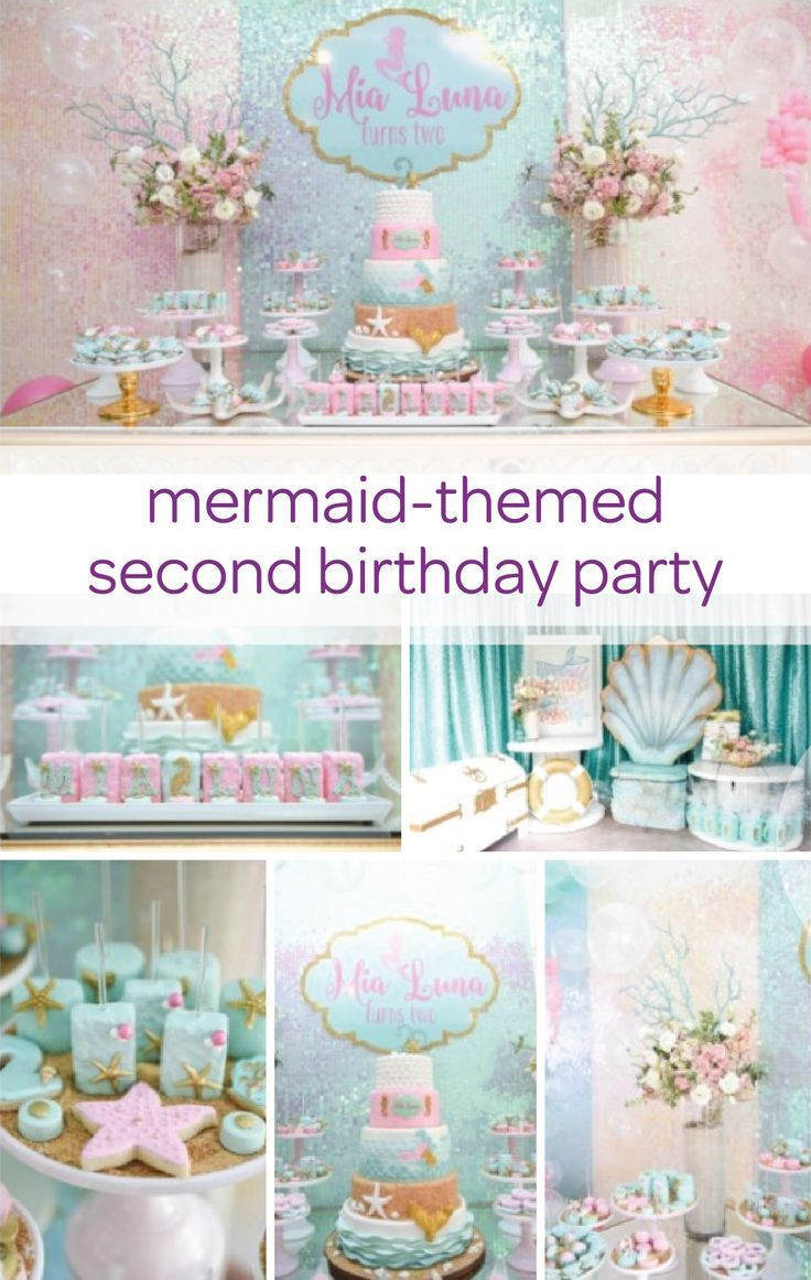 Best ideas about 2nd Birthday Party
. Save or Pin Mermaid Birthday Party Now.