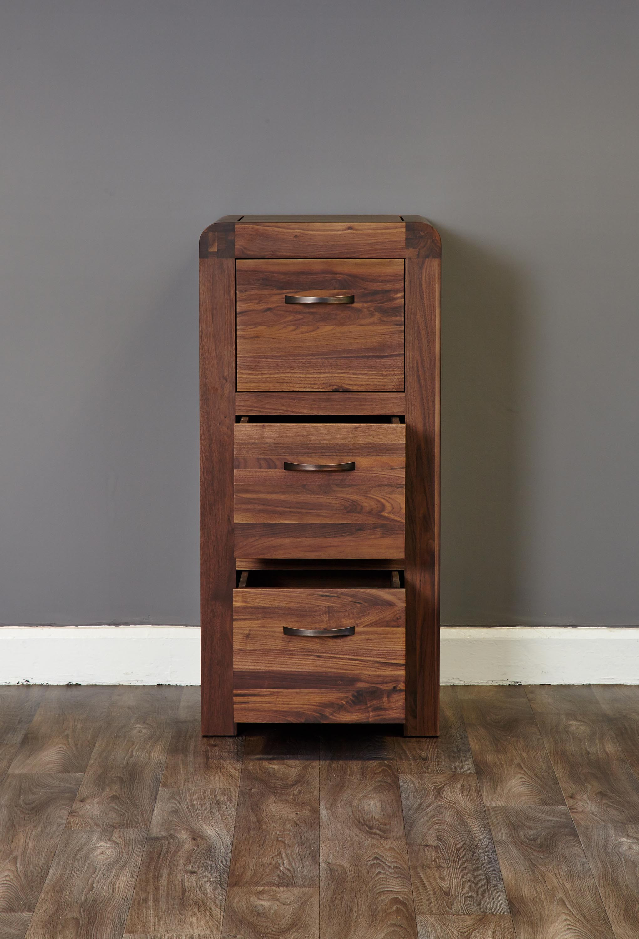 Best ideas about 3 Drawer Filing Cabinet
. Save or Pin Shiro Walnut 3 Drawer Filing Cabinet CDR07B Now.