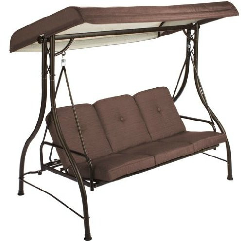 Best ideas about 3 Person Patio Swing With Canopy
. Save or Pin Garden Winds Lawson Ridge 3 Person Swing Replacement Now.