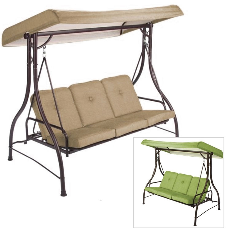Best ideas about 3 Person Patio Swing With Canopy
. Save or Pin 3 Person Patio Swing With Canopy Now.