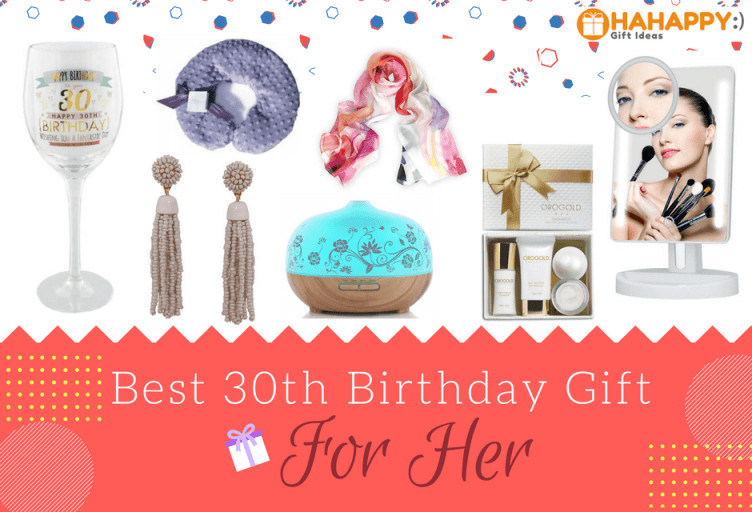 30Th Anniversary Gift Ideas For Her
 18 Great 30th Birthday Gifts For Her
