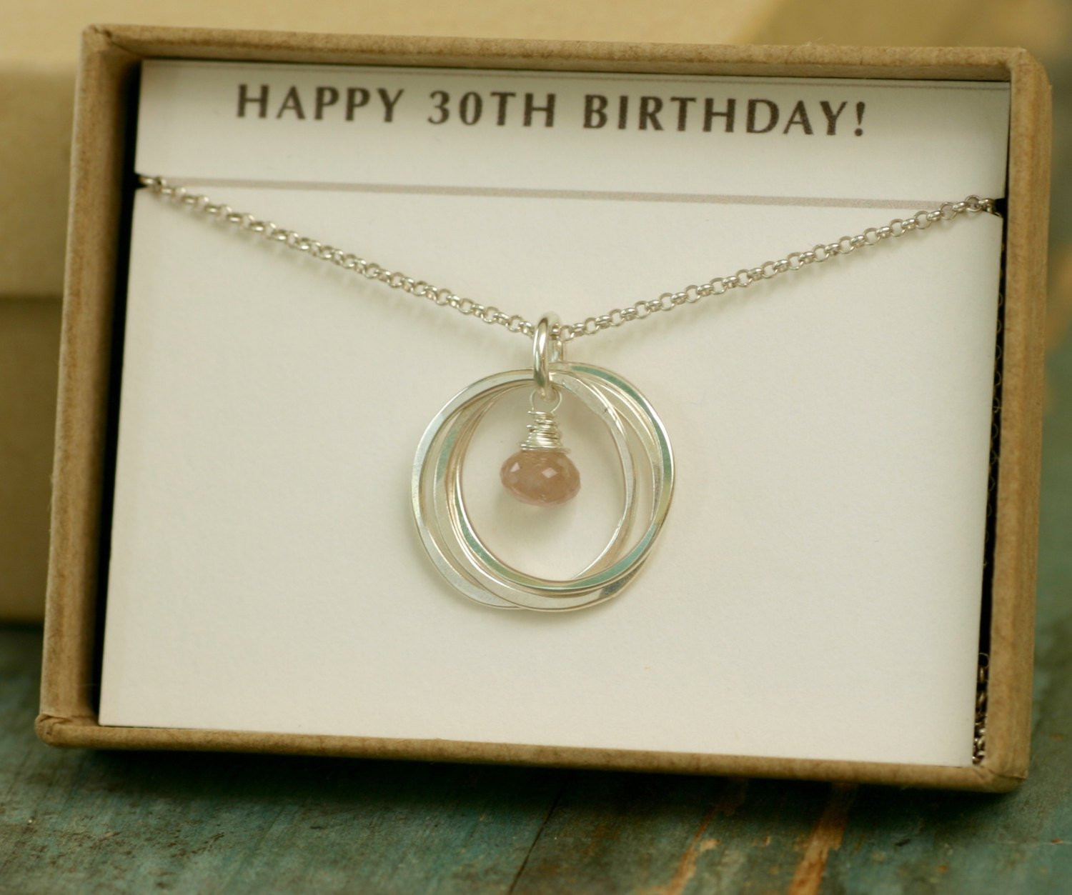Best ideas about 30th Birthday Gifts For Daughter
. Save or Pin 30th birthday t pink sapphire necklace t for daughter Now.