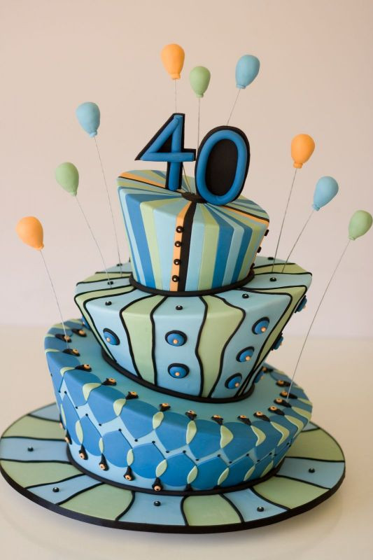 Best ideas about 40th Birthday Cake
. Save or Pin 40th birthday cake decorating ideas Now.