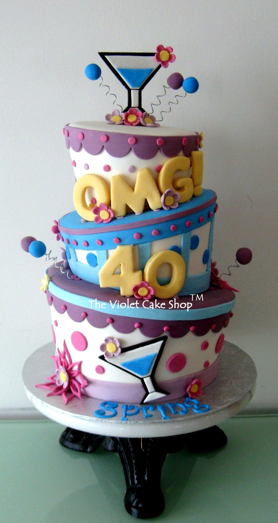 Best ideas about 40th Birthday Cake
. Save or Pin Classic 40th Birthday Cake Ideas Party XYZ Now.